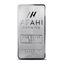 Load image into Gallery viewer, 10 Oz Asahi Silver Bar Metalstacks