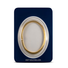 Load image into Gallery viewer, Hammered Gold Bullion 1 oz Bracelet Metalstacks