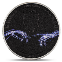 Load image into Gallery viewer, 2023  Cook  Islands  1 Oz Creation of Adam (X-Ray Series) Metalstacks
