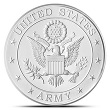 Load image into Gallery viewer, 1 Oz United States Armed Forces - Army Silver Round MetalStacks
