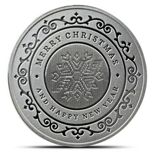 Load image into Gallery viewer, 1 Oz Asahi Christmas Silver Round Metalstacks