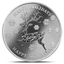 Load image into Gallery viewer, 2024 Asahi Holidays 1 Oz Silver Round Metalstacks