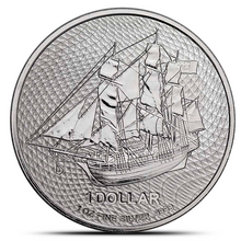 Load image into Gallery viewer, 2023 1 Oz Silver Cook Islands Bounty Metalstacks