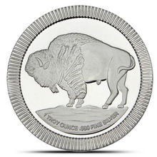 Load image into Gallery viewer, 1 Oz SilverTowne Buffalo Stackable Silver Round Metalstacks