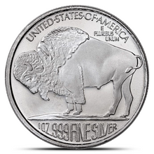 Load image into Gallery viewer, 1 Oz Buffalo Silver Round ( Varied Mint, New Condition) Metalstacks
