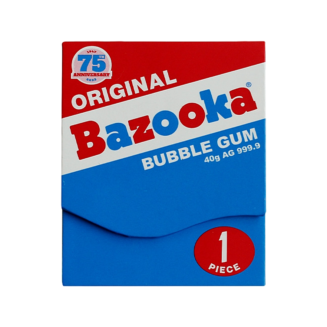 40 Gram PAMP Silver Bazooka Bubble Gum (Only 1 Left)