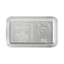 Load image into Gallery viewer, 40 Gram PAMP Silver Bazooka Bubble Gum Metalstacks