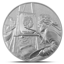 Load image into Gallery viewer, 2023 Cook Islands 2 Oz Silver Masters of Art: Claude Monet
