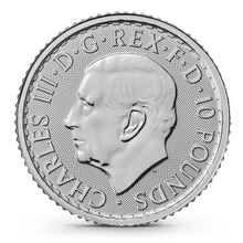 Load image into Gallery viewer, 2025 Great Britain 1/10 Oz Platinum Britannia MetalStacks