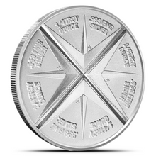 Load image into Gallery viewer, 1 Oz Double Divisible Silver Round Metalstacks