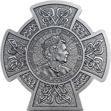 Load image into Gallery viewer, 2021 3 Oz Isle of Man Cernunnos Silver Antique Coin (Only 1 Left) Metalstacks