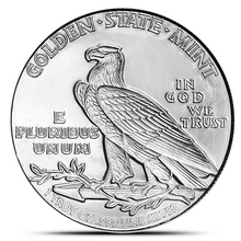 Load image into Gallery viewer, 1 Oz Incuse Indian Silver Round Metalstacks