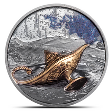 Load image into Gallery viewer, 2021 Magical Lamp  1 Oz Silver Coin (Only 6 Left) Metalstacks