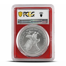 Load image into Gallery viewer, 2022-(W) First Strike Silver Eagle Struck at West Point MS70 - Donald J. Trump 45th President Label - PCGS Red Core (PSV 20) MetalStacks