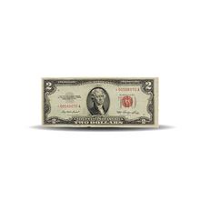 Load image into Gallery viewer, $2 U.S Star Note - Low Serial # - Series of 1953 with Red Seal - Circulated (PSV 25)