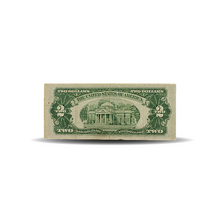 Load image into Gallery viewer, $2 U.S Star Note - Low Serial # - Series of 1953 with Red Seal - Circulated (PSV 25)