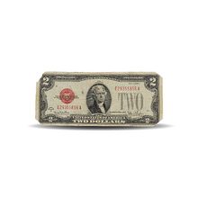Load image into Gallery viewer, $2 U.S Note - Series of 1928 G with Red Seal - Circulated (PSV 25)