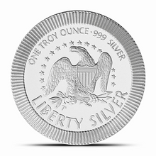 Load image into Gallery viewer, 1 Oz SilverTowne Liberty Bell Stackable Silver Round Metalstacks