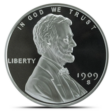 Load image into Gallery viewer, 5 Oz Lincoln Silver Round Metalstacks