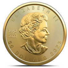 Load image into Gallery viewer, 1 Oz Canadian Gold Maple Leaf (Random Year) Metalstacks