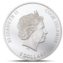 Load image into Gallery viewer, 2022 Cook Islands 1 Oz Silver Proof Aba Panu Meteorite Metalstacks