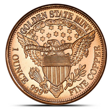 Load image into Gallery viewer, 1 Oz Morgan Copper Round