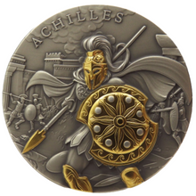 Load image into Gallery viewer, 2023 NIUE Achilles 2 OZ NGCX MS10 Metalstacks