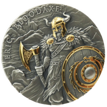Load image into Gallery viewer, 2023 NIUE Eric Bloodaxe 2 Oz MS70 Metalstacks