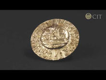 Load and play video in Gallery viewer, 2021 1 Oz Inca Sun God (Gold Gilded)