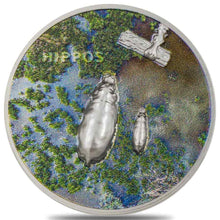 Load image into Gallery viewer, 2023 1 Oz Palau Hippo Ultra High Relief Silver Coin Metalstacks