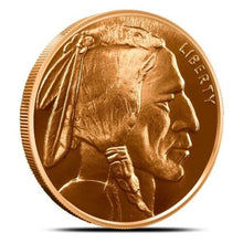 Load image into Gallery viewer, 1 Oz Buffalo Copper Round