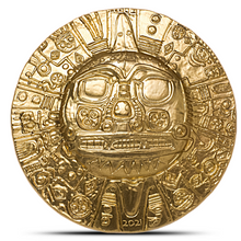 Load image into Gallery viewer, 2021 1 Oz Inca Sun God (Gold Gilded)