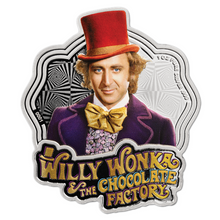 Load image into Gallery viewer, 2024 1 Oz Willy Wonka Silver Coin Metalstacks