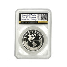 Load image into Gallery viewer, 1 Ounce Silver MetalStacks Custom Collector Coin (Less Than 40 In Stock) Metalstacks