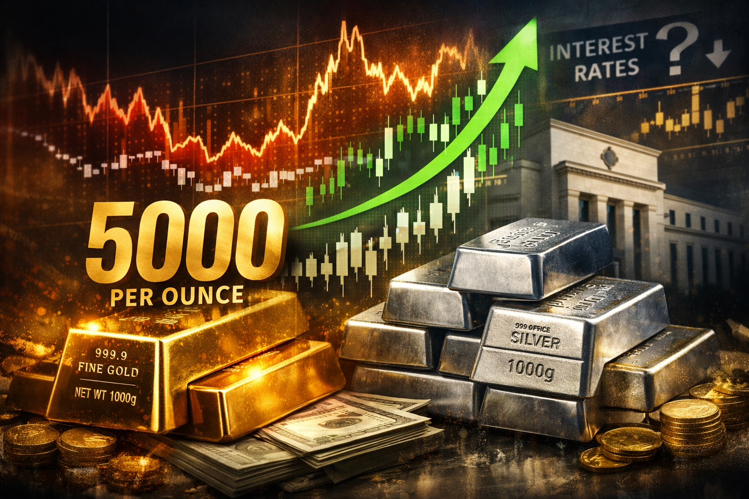 STACKS REPORT - GOLD AND SILVER RISE AFTER THE TUMBLE