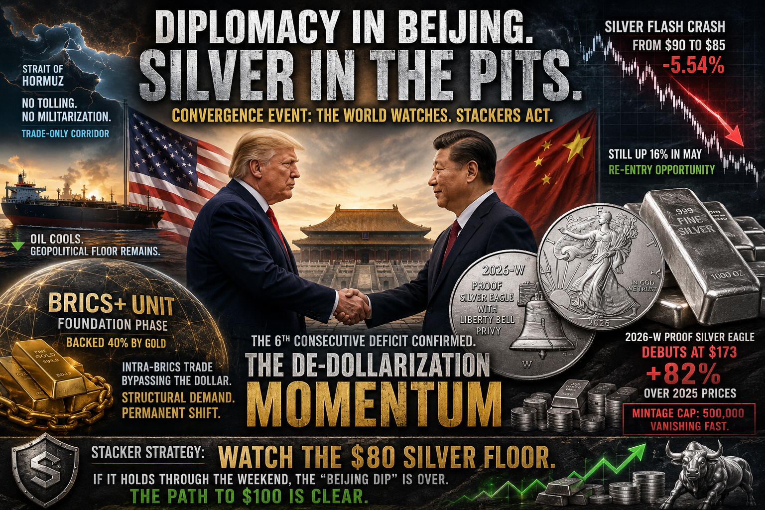 The Beijing Dip: Silver’s Violent Reset Before $100