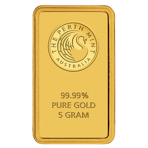 5 Gram Perth Mint Gold Bar