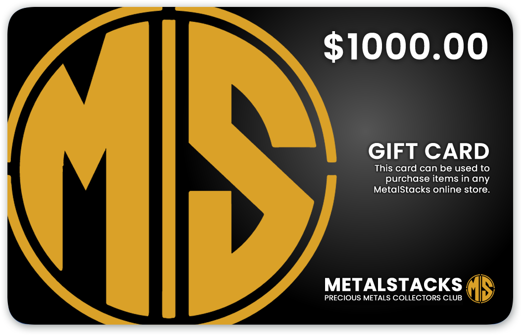 $1000 MetalStacks Gift Card