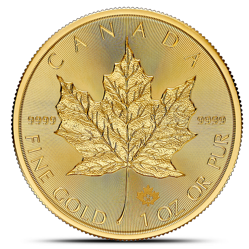 1 Oz Canadian Gold Maple Leaf (Random Year)