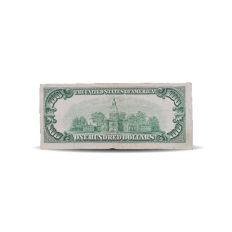 $100 Federal Reserve Note - Series 1950 D - Circulated (PSV 35)