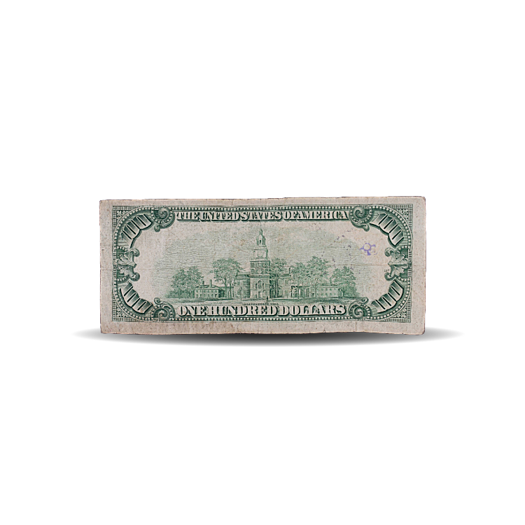 $100 Federal Reserve Note - Series 1950 D - Circulated (PSV 35)