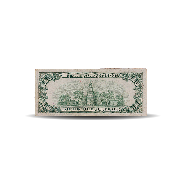 $100 Federal Reserve Note - Series 1950 D - Circulated (PSV 35)