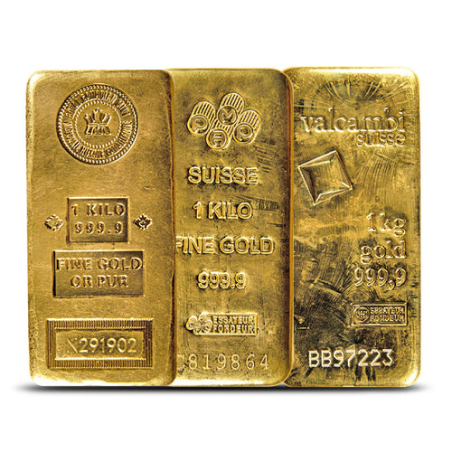 Kilo Gold Bar (New Condition, Any Mint) Metalstacks