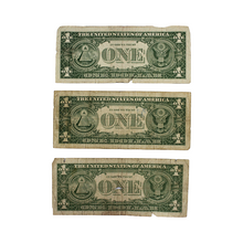 Load image into Gallery viewer, $1 Silver Certificate Set of 3 Notes - 1957 Series A - Circulated/Used (PSV 25)
