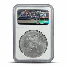 Load image into Gallery viewer, 2023 Eagle S$1 Early Releases MS70 - Blue Scale Label

