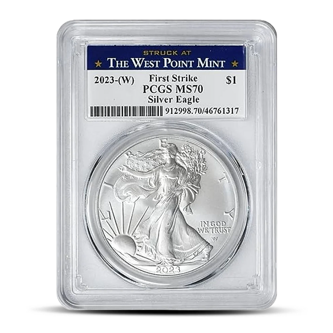 2023-(W) Struck at The West Point Mint First Strike PCGS MS70