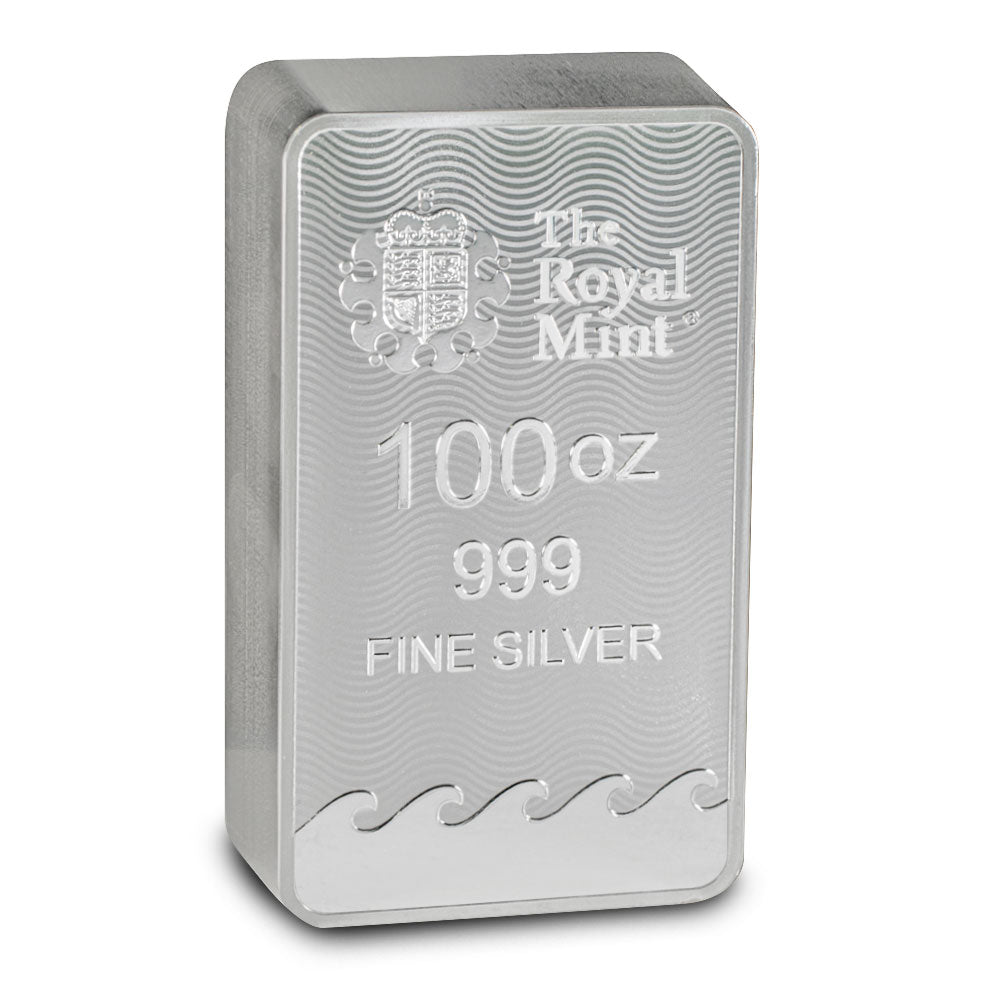 100 Oz Royal Mint Britannia Silver Bar