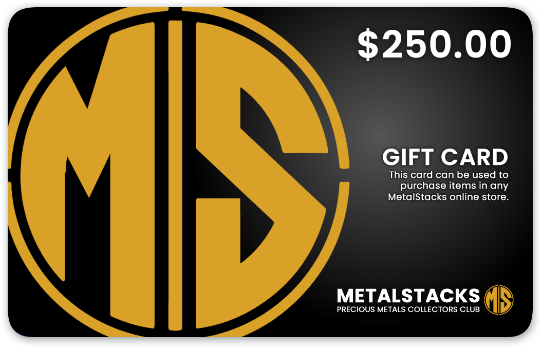 MetalStacks Gift Card - $250