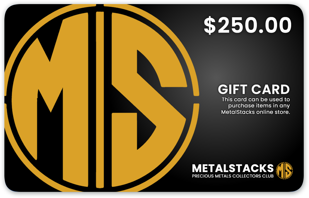 $250 MetalStacks Gift Card