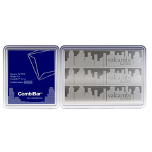 Load image into Gallery viewer, 3 Oz Silver Valcambi Skyline CombiBar (3x1 Oz)
